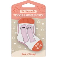 Sheepworld Tennis-Zaubersocken Bio-Baumwolle Queen of the...