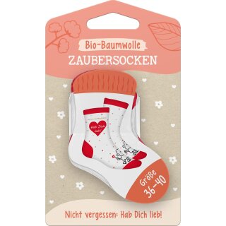 Sheepworld Zaubersocken Bio-Baumwolle Du bist mein Lieblingsmensch Größe 36-40