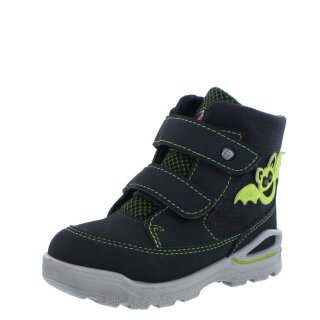Ricosta Winterstiefel Stiefel Jan grigio carbon grau neongrün warm gefüttert SympaTex Weite W weit