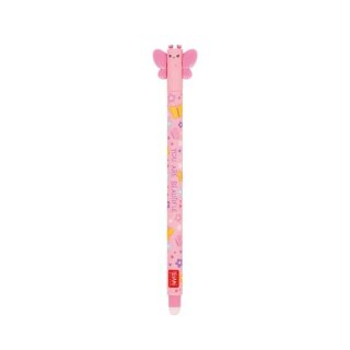 Legami Löschbarer Gel Stift Erasable Pen Schmetterling Butterfly Farbe pink