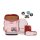 Ergobag Cubo Schulranzen Pfadfinbär rosa braun  Special Edition