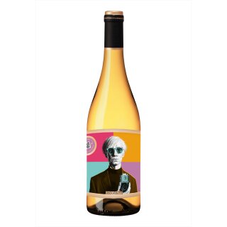Grafik Werkstatt Weinflasche Andy Warhol Chardonnay 13,5% vol