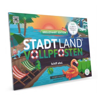 Denkriesen Stadt Land Vollpfosten Kreuzfahrt Edition – "Schiff ahoi!"
