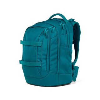 Satch pack Schulrucksack deep petrol