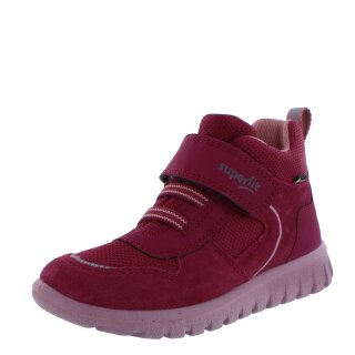 Superfit Halbschuhe Sport7 Mini pink rosa  Klettverschluss Weite M mittel