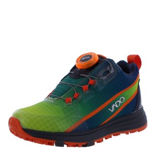 Vado Halbschuhe Sky Mid GTX Boa green grün orange Weite medium weit