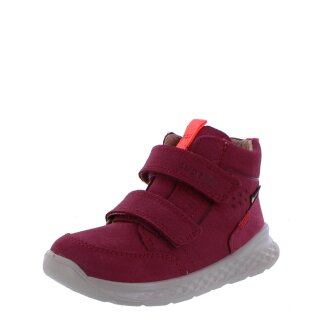 Superfit Halbschuhe Breeze rot orange Klettverschluss Weite M mittel