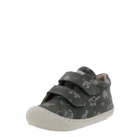 Naturino Halbschuhe Cocoon olive  beige Wilde Tiere Klett