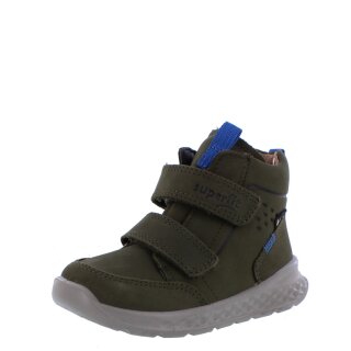 Superfit Halbschuhe Breeze grün oliv blau Klettverschluss Weite M mittel