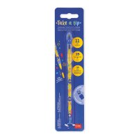 Legami Stapelbarer Bleistift mit Radiergummi Monster