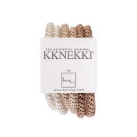 Kknekki Haargummi Slim Bundle 6er Set  beige taupe gold...
