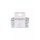 Kknekki Haargummi Slim Bundle 6er Set  hellblau silber gestreift Glitzer Bundle 14