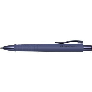 Faber Castell Kugelschreiber Poly Ball XB future dusk blau