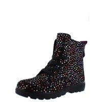 Ricosta Winterstiefel Boots Anni schwarz bunt Print Weite...
