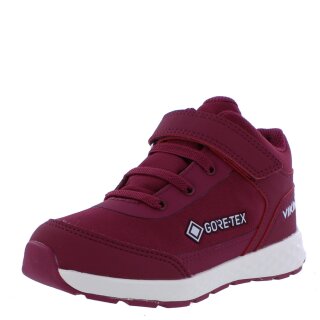 Viking Halbschuhe Fun Mid GTX 1V burgundy bordeuax rot GoreTex