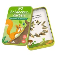 Moses Verlag 50 Entdeckerkarten - suchspiele in der Natur