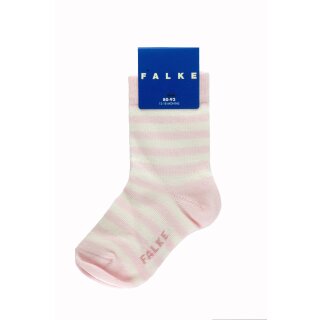 Falke Söckchen rosa weiß gestreift