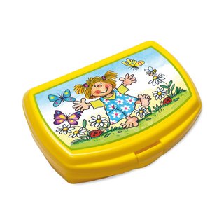 Lutz Mauder Lunchbox Frühstücksbox gelb Schmetterling Schmetterlingslostte