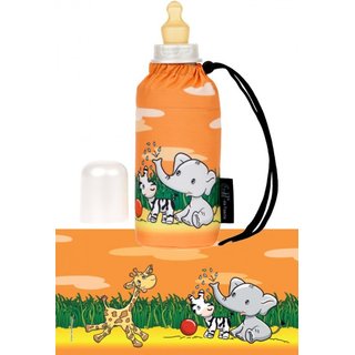 Emil die Flasche Trinkflasche Baby Friends orange gelb 250 ml