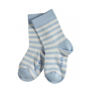 Falke Söckchen hellblau weiß gestreift
