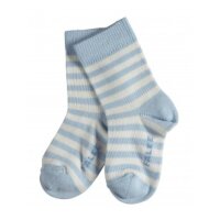 Falke Söckchen hellblau weiß gestreift
