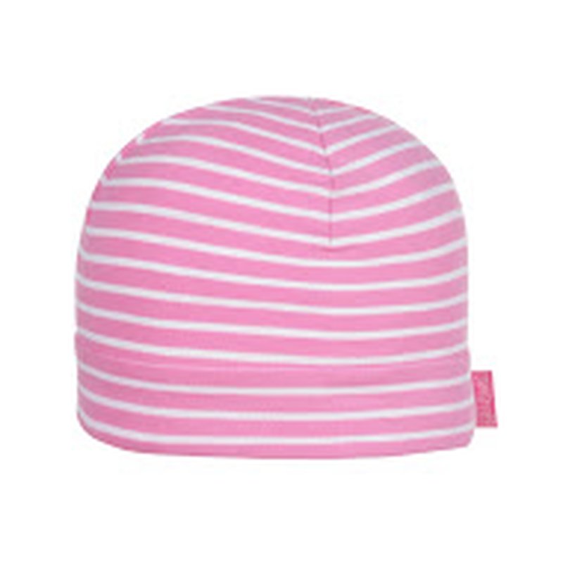 Döll Jersey Mütze pink weiss gestreift 008395799
