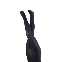 Falke Strumpfhose Rippoptik blau