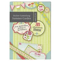Moses Verlag Sticker-Sammlung Summer Garden 285 selbstklebende Sticker