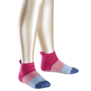 Falke Stoppersocken Catspads Sneakersocken hellblau rosa