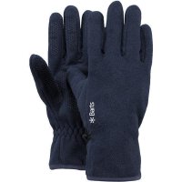 Barts Fleece Gloves Fingerhandschuhe navy dunkelblau blau...