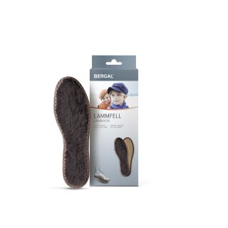 Bergal Einlegesohlen Lammfell warm 26