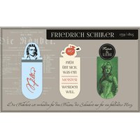 Moses Verlag Magnetlesezeichen Friedrich Schiller